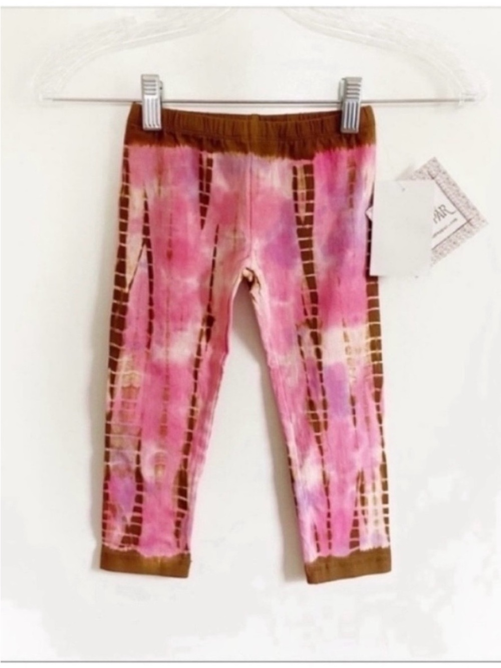 Jak & Peppar Dazed and Confused leggings pink voltage tie dye